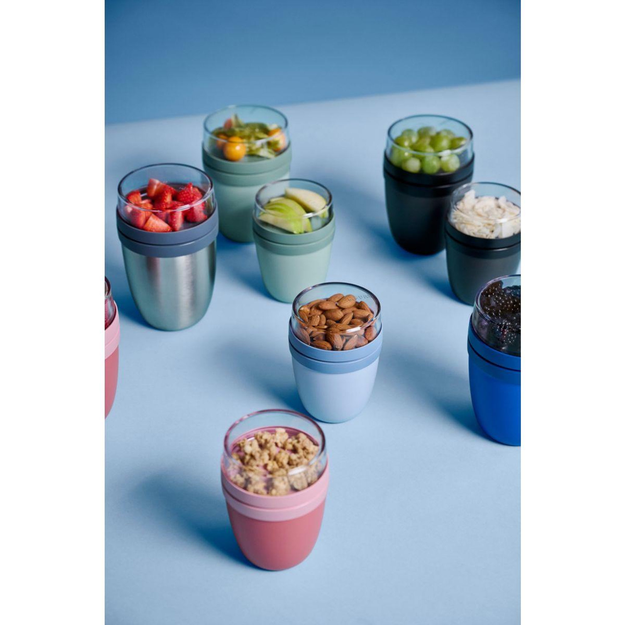 Voir la diapositive 3 : MEPAL Lunch box isotherme nordic sage