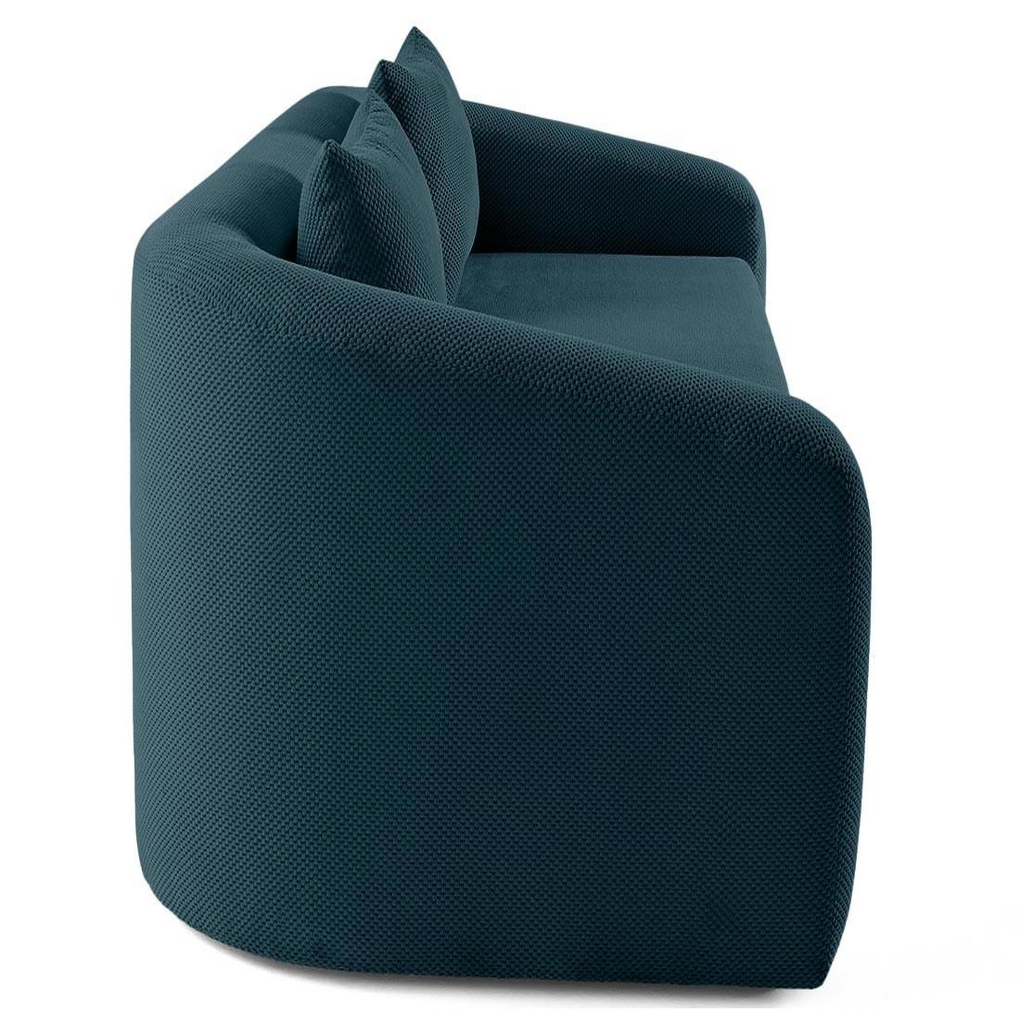 Voir la diapositive 6 : BEST MOBILIER Nuvia - canapé convertible déplimousse 3 places en velours texturé