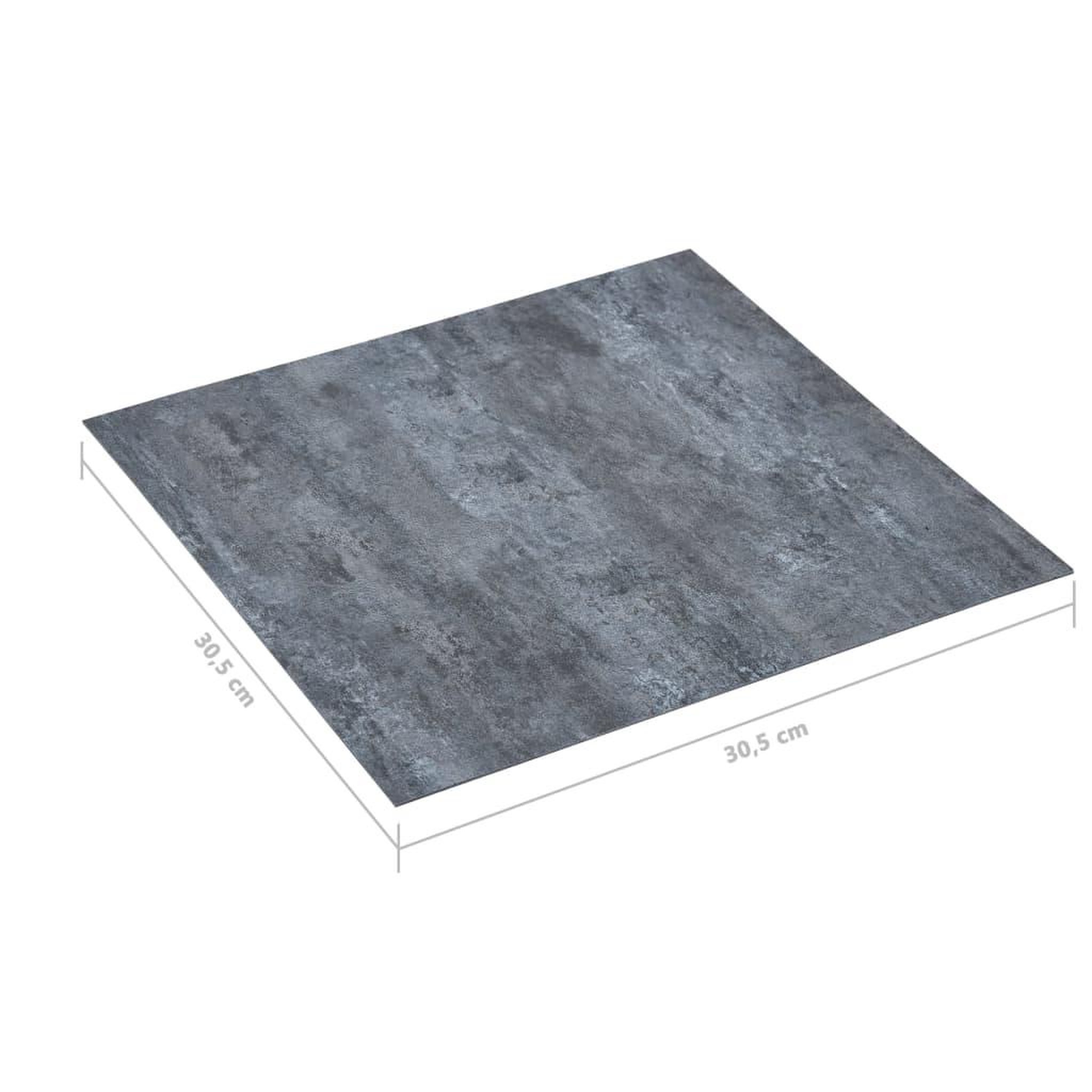 Voir la diapositive 6 : VIDAXL Dalles de plancher autoadhesives 20 pcs PVC 1,86 m^2 marbre gris