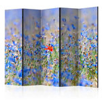 Paris Prix Paravent 5 Volets  A Sky Colored Meadow Cornflowers  172x225cm