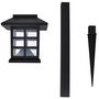 Voir la diapositive 4 : VIDAXL Ensemble de 12 lampes LED solaires avec piquet 8,6x8,6x38 cm
