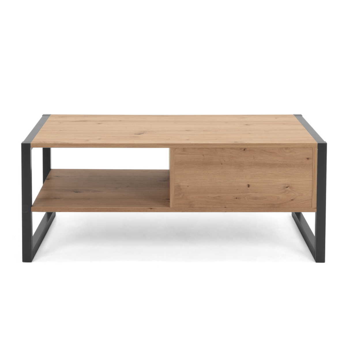 CONCEPT USINE Table basse industrielle avec tiroir KOTOR