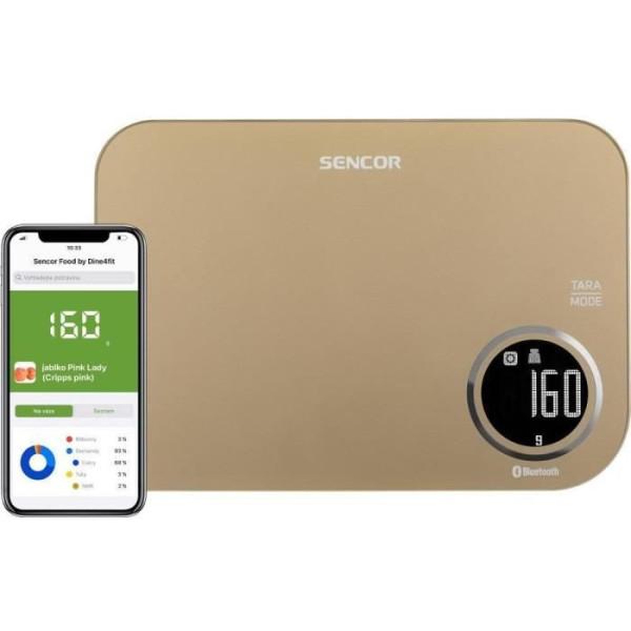MARKET24 Balance de Cuisine Electronique de Precision  - Sencor - SKS 7077CH