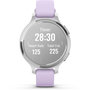 Voir la diapositive 1 : GARMIN Montre sport Lily 2 Active Silver Silicone lilas