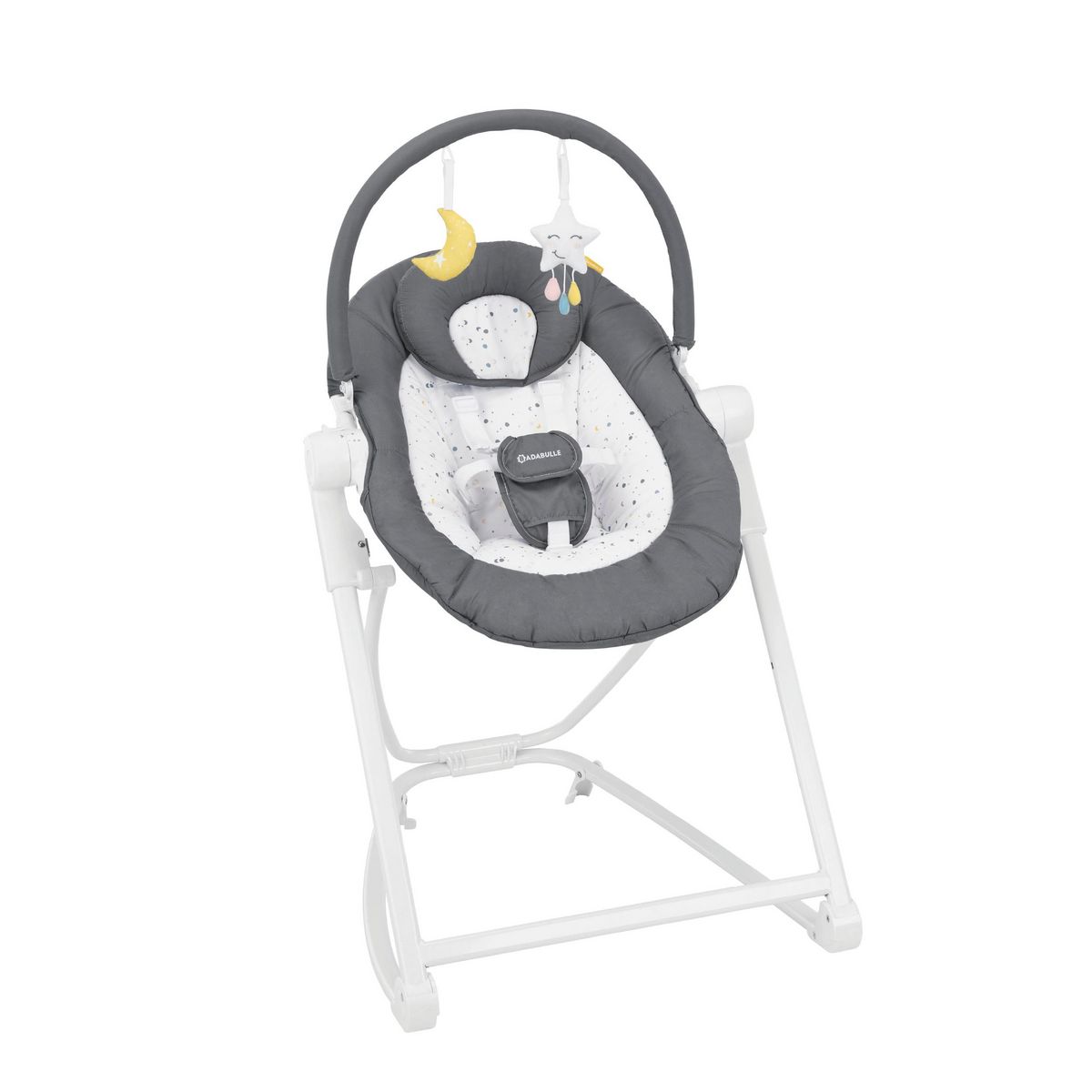 BADABULLE Transat bébé en hauteur Compact'up - Moonlight