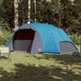 Voir la diapositive 3 : VIDAXL Tente familiale Crossvent 8 personnes bleu impermeable