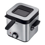 SENCO Friteuse - SENCOR - SFR 6200SS - 900 W - 1,5 L - Noir / Acier inoxydable