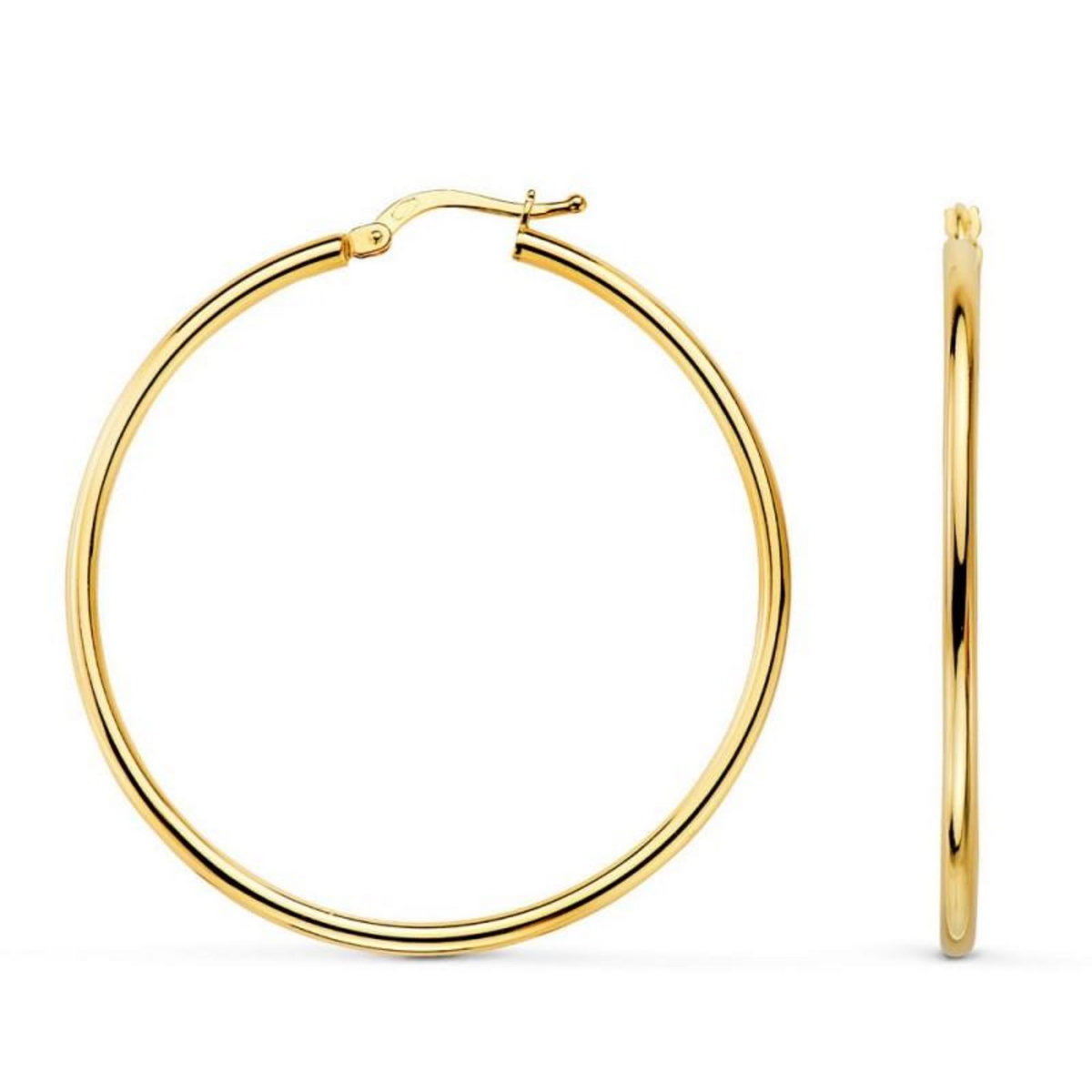 L'ATELIER D'AZUR Boucles d'Oreilles Or Jaune - Créoles Femme