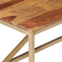 Voir la diapositive 5 : VIDAXL Table d'appoint 60x60x40 cm Bois massif