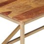Voir la diapositive 5 : VIDAXL Table d'appoint 60x60x40 cm Bois massif