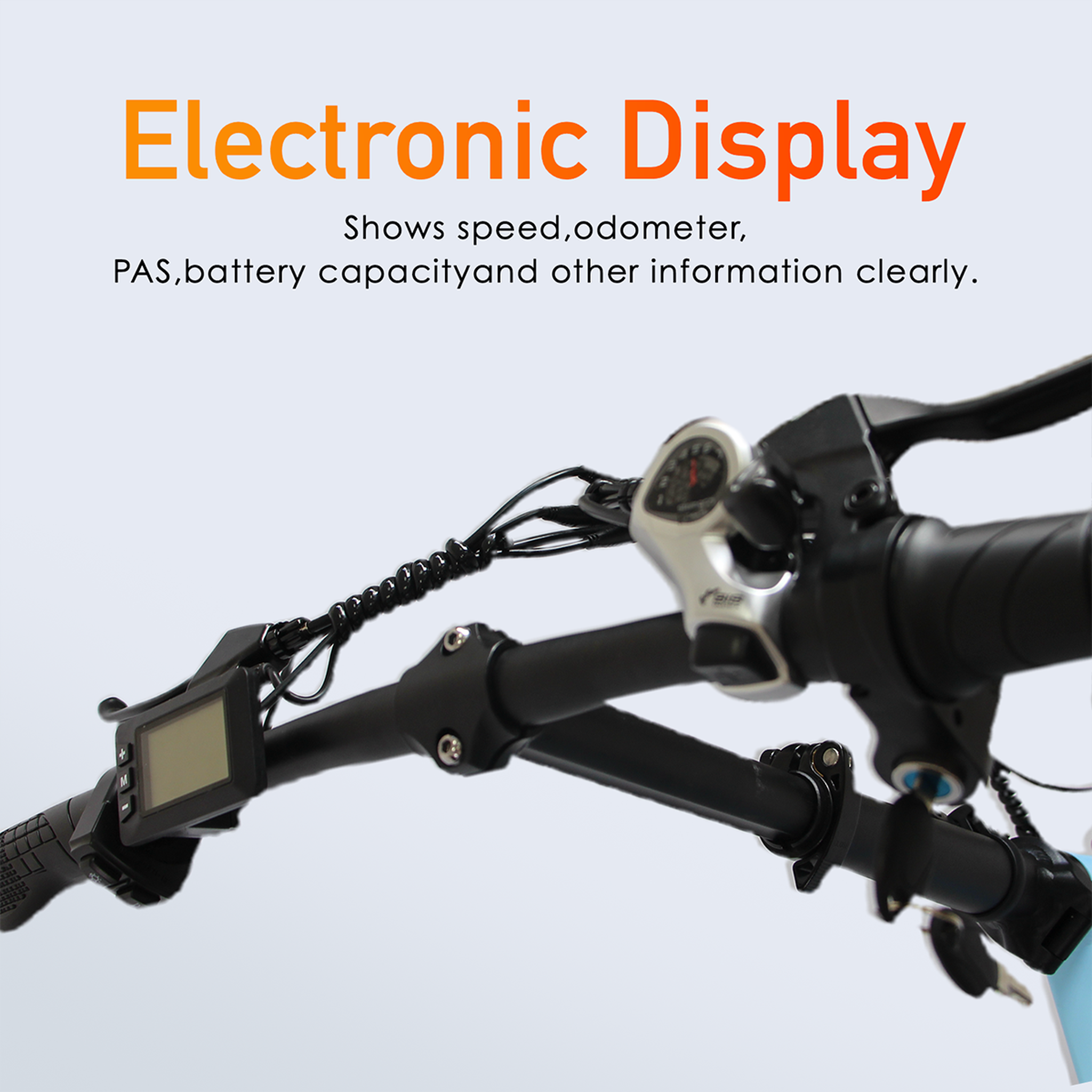 Voir la diapositive 3 : ORLMS Vélo électrique pliant ORLMS S9, moteur 500 W