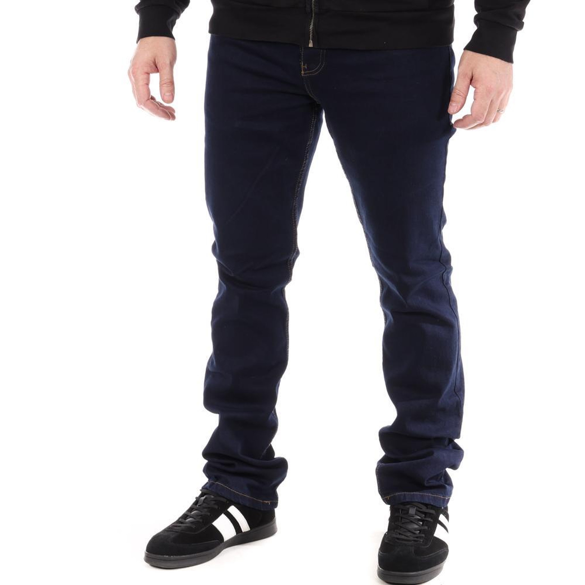 Voir la diapositive 2 : PANAME BROTHERS Jean bleu foncé homme noir paname brothers 200