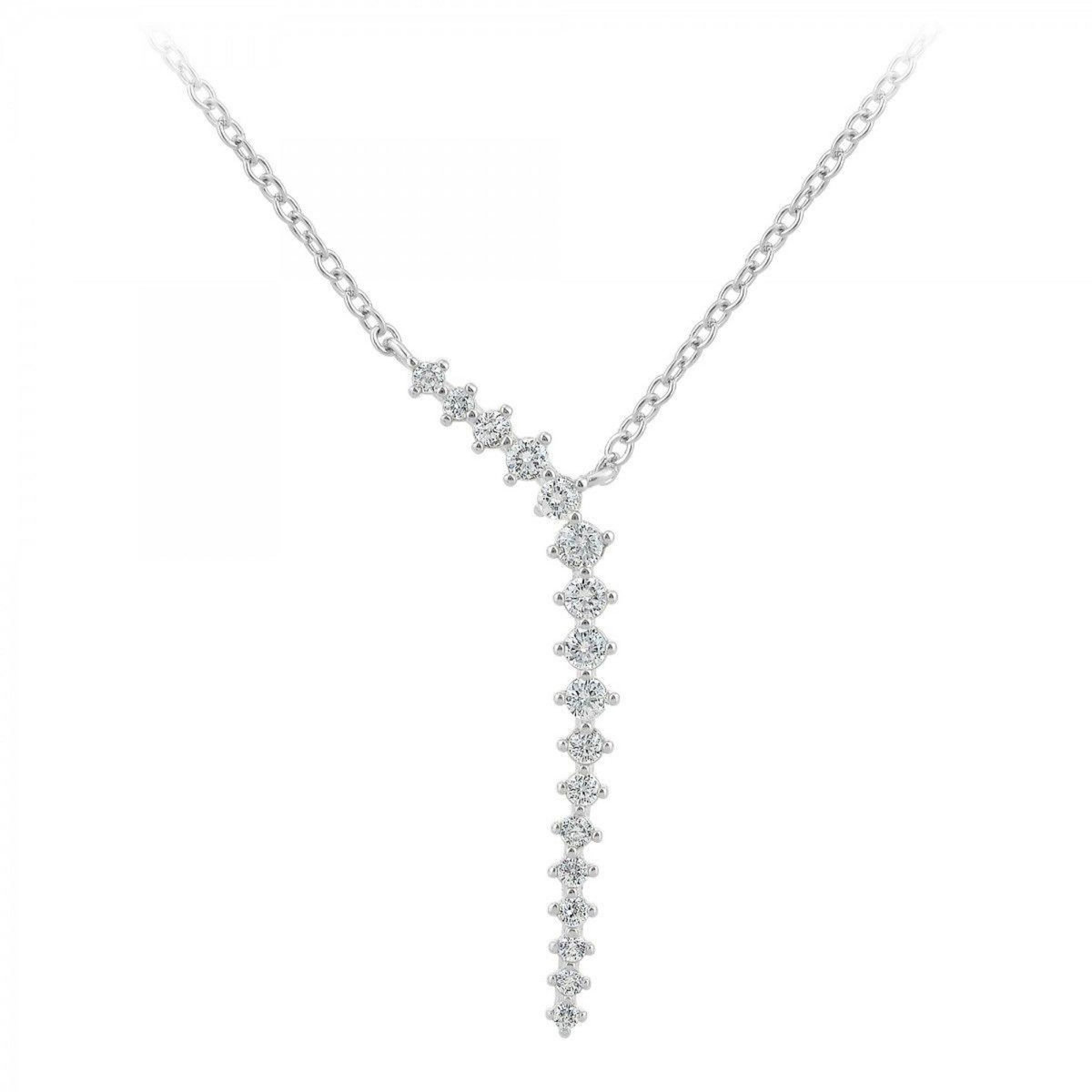 SC CRYSTAL Collier SC Crystal orné de Zirconium