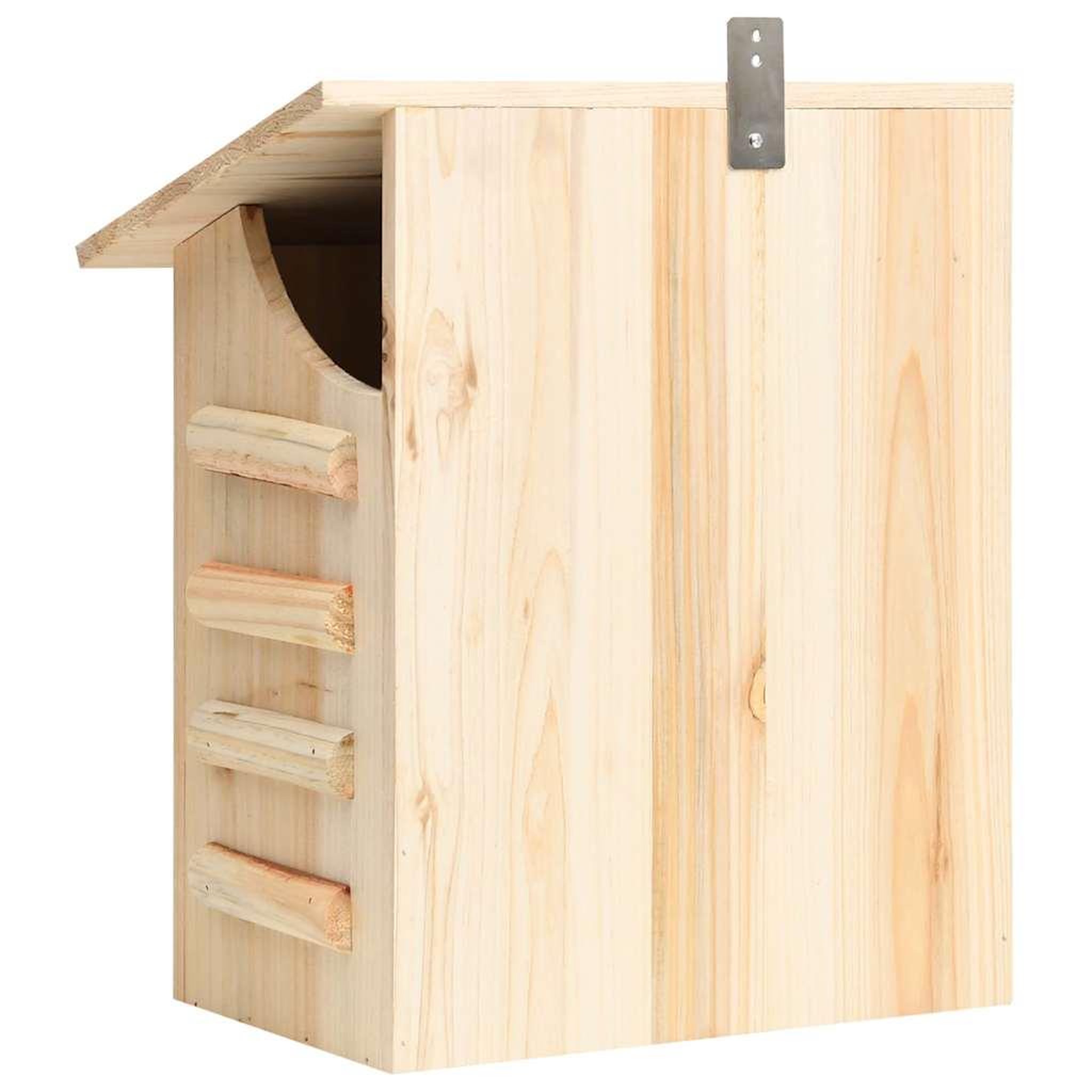 Voir la diapositive 2 : VIDAXL Maison pou chauve-souris bois de sapin massif 30x20x38 cm