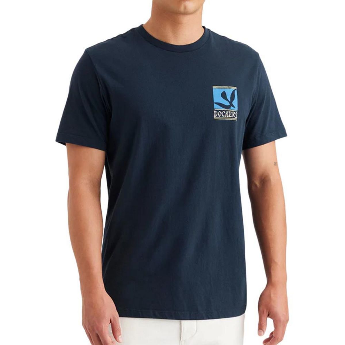DOCKERS T-shirt /Bleu Homme Dockers Graphic