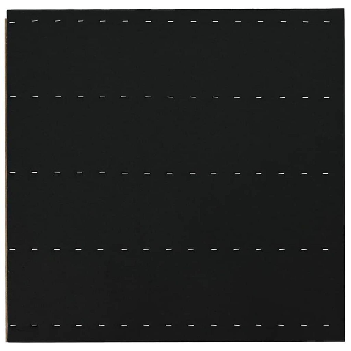 VIDAXL Panneaux muraux acoustiques 8pcs lattes 60,5x60cm placage chene