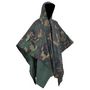 Voir la diapositive 3 : VIDAXL Poncho de pluie impermeable pour camping/randonnee Camouflage