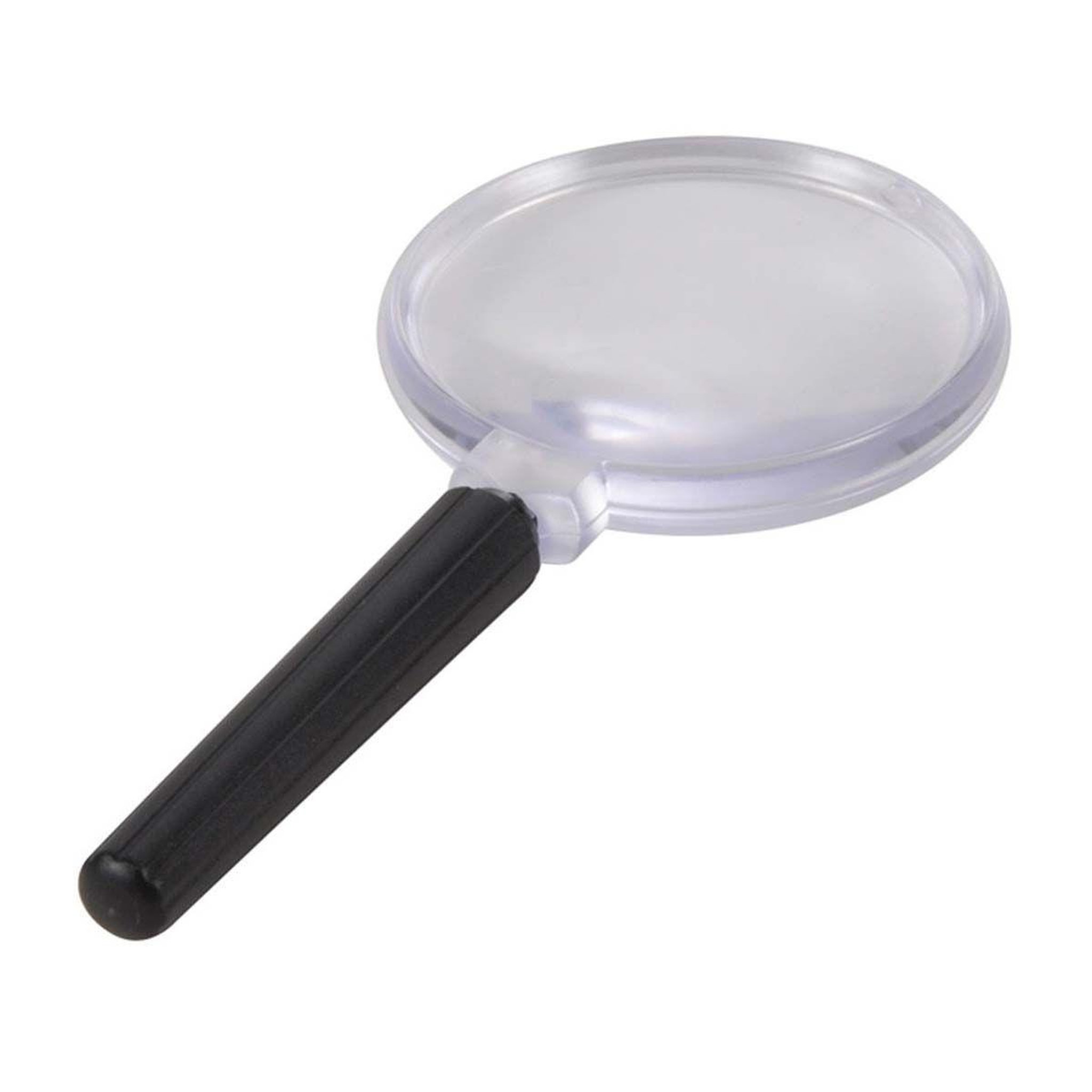 Voir la diapositive 1 : COLOREM Loupe grossissante  3 zooms  11cm noir & transparent