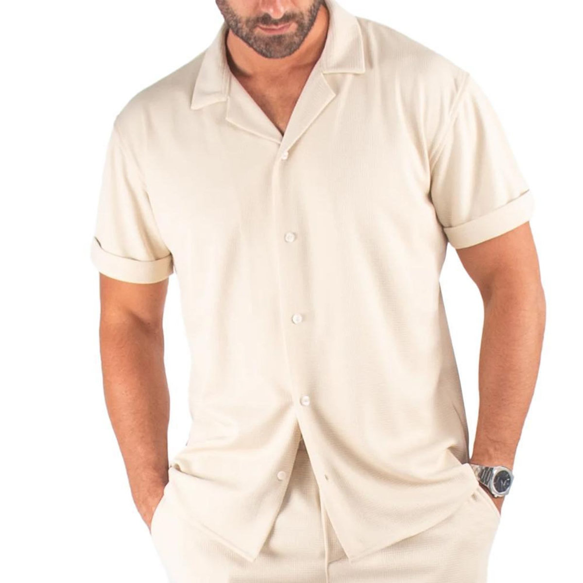 PANAME BROTHERS Chemise  anches Courtes  Homme Paname Brothers DOV