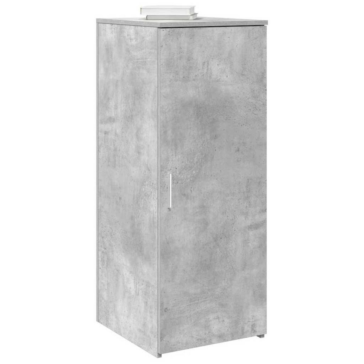 VIDAXL Armoire de rangement gris beton 40x45x103,5cm bois d'ingenierie
