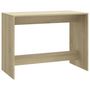 Voir la diapositive 5 : VIDAXL Ensemble a manger 3 pcs Chene sonoma Bois d'ingenierie