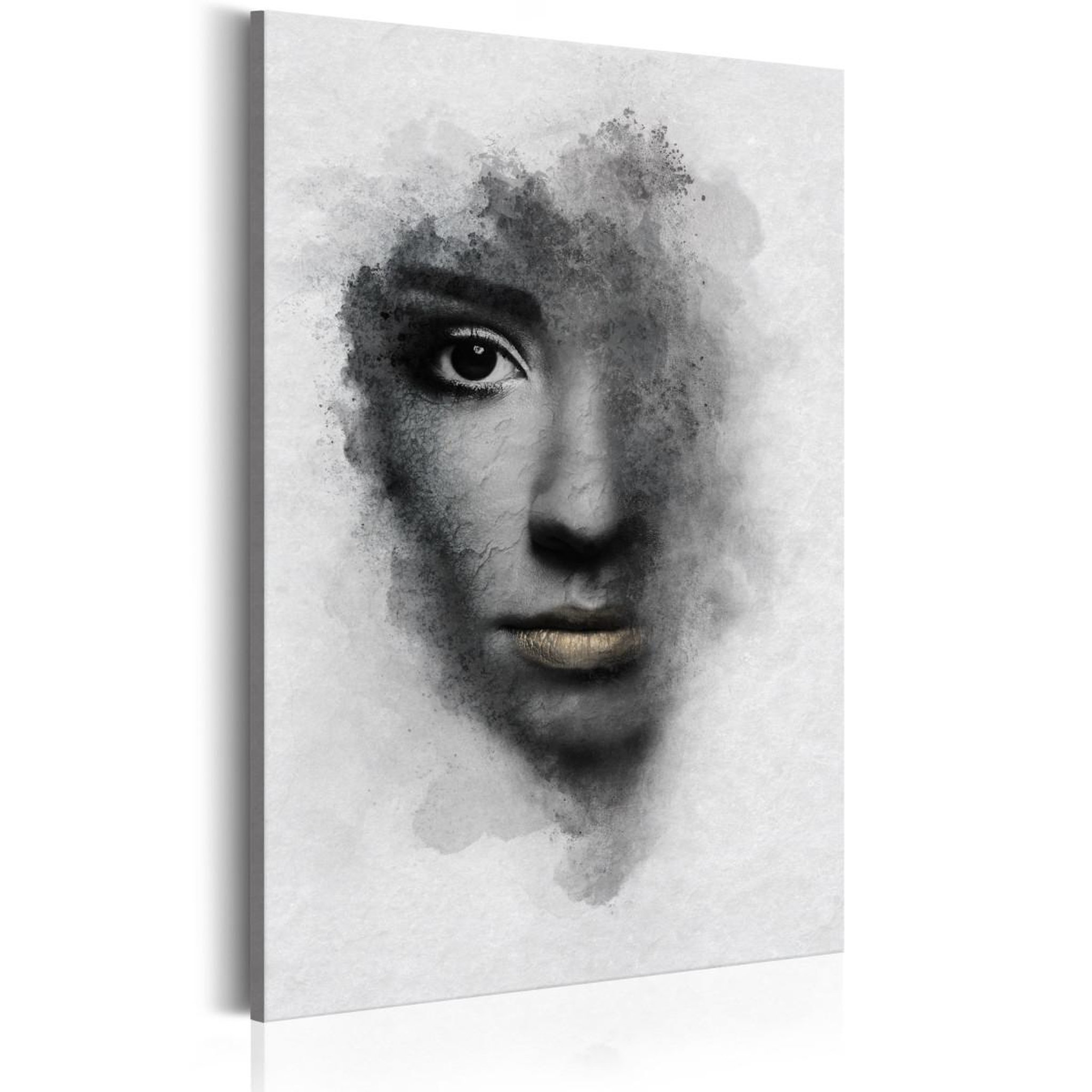 Voir la diapositive 1 : Paris Prix Tableau Imprimé  Portrait Gris