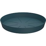 GARDENSTAR Soucoupe en plastique -  19cm pour Pot horticole D30cm - Bleu orage