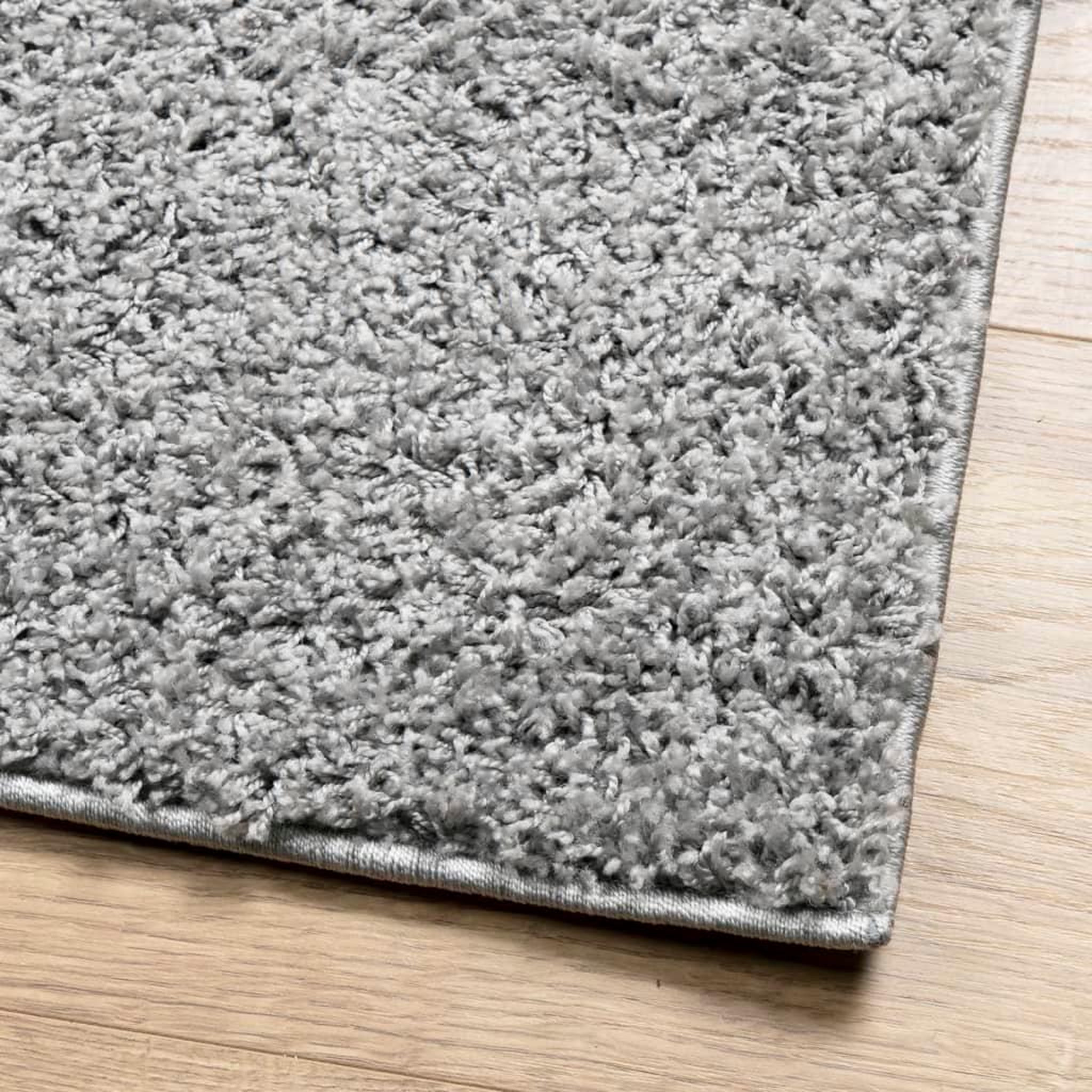 Voir la diapositive 4 : VIDAXL Tapis shaggy PAMPLONA poils longs moderne gris 140x200 cm
