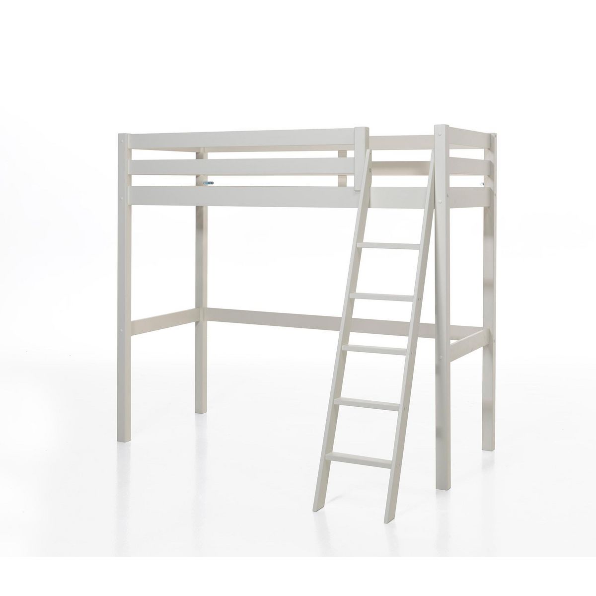 Lit mezzanine en pin massif  90x200 cm CED