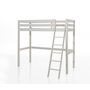 Voir la diapositive 2 : Lit mezzanine en pin massif  90x200 cm CED