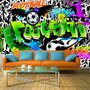 Voir la diapositive 1 : Paris Prix Papier Peint  Football Graffiti