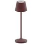 Voir la diapositive 1 : Lumisky Lampe de table sans fil EMILY Marron Aluminium H25cm