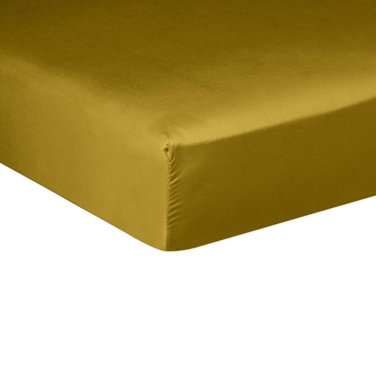 BATON ROUGE Drap housse 100% satin de coton 105 fils