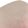 Voir la diapositive 4 : ATMOSPHERA Coussin en Flanelle Uni  Ollis  38x38cm Rose