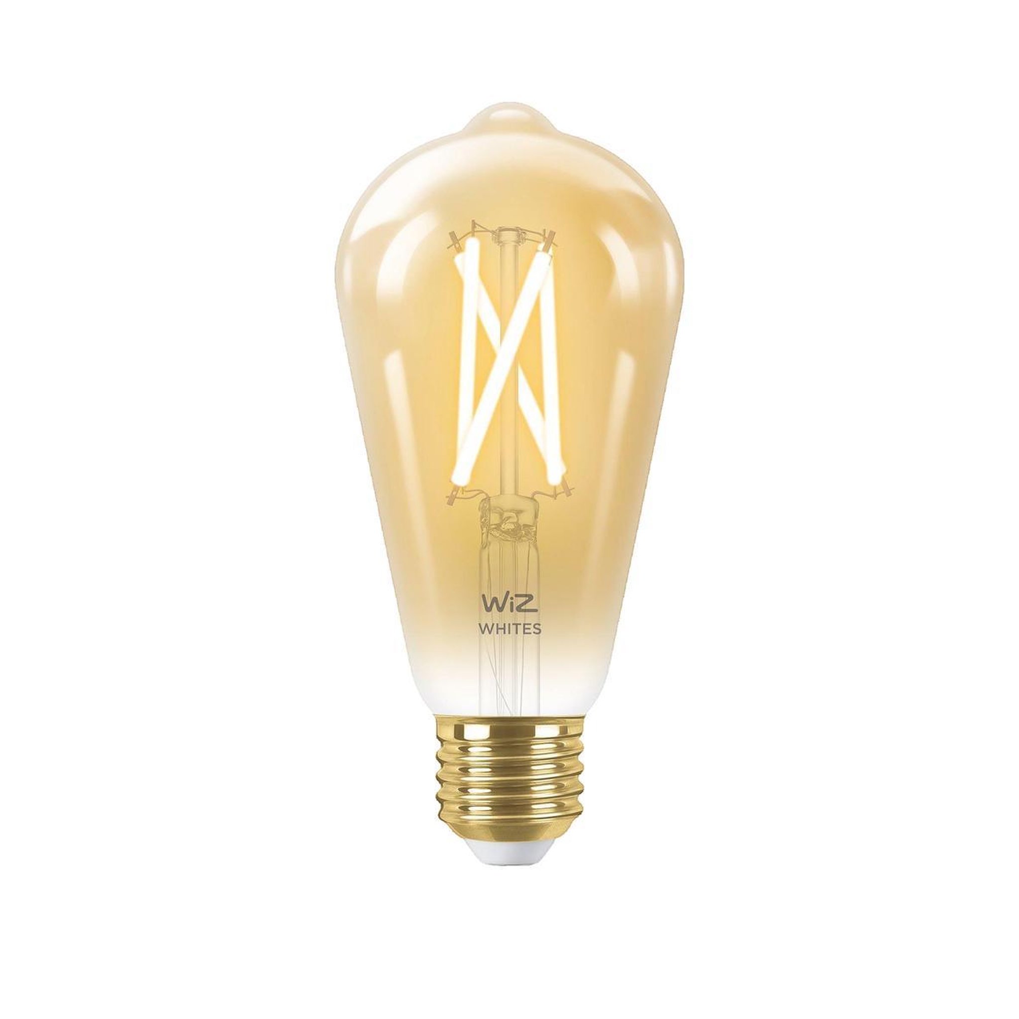 Voir la diapositive 2 : WIZ Ampoule connectée Wiz Edison ST64 ambre