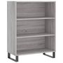 Voir la diapositive 2 : VIDAXL Armoire a etageres sonoma gris 69,5x32,5x90cm bois d'ingenierie