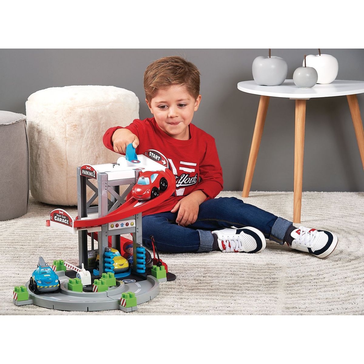 ECOIFFIER Jeu de construction - Garage ABRIQUE