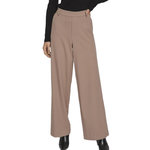 Vila Pantalon  fluide Femme Vila Vivarone. Coloris disponibles : Beige