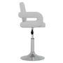 Voir la diapositive 5 : VIDAXL Chaises pivotantes à manger lot de 2 blanc similicuir