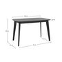 Voir la diapositive 4 : Rendez vous déco Table rectangulaire 4 personnes en bois clair 120 cm - Oman