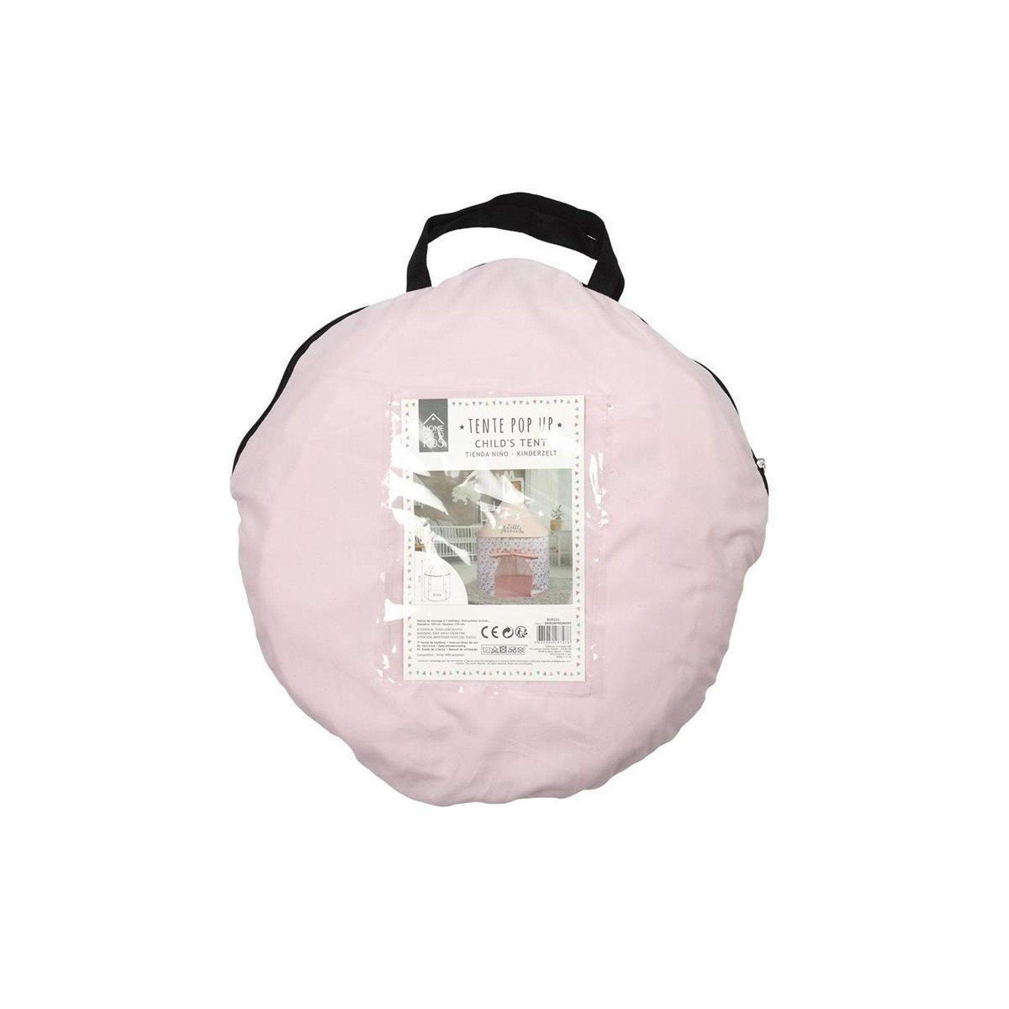 Voir la diapositive 4 : HOME DECO KIDS Tente Enfant Pop Up  Little Princesse  135cm Rose
