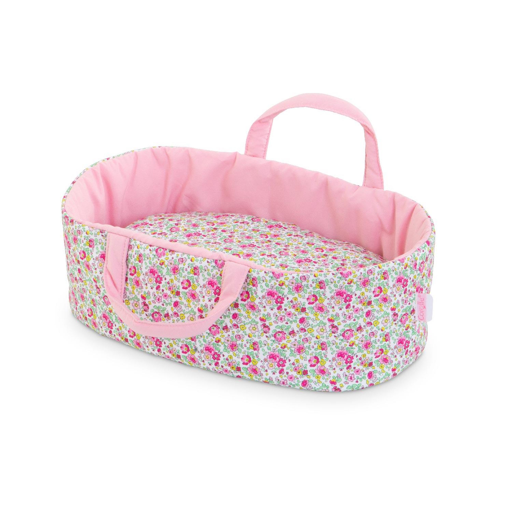 Voir la diapositive 1 : Corolle Couffin Fleuri pour poupon 30 cm