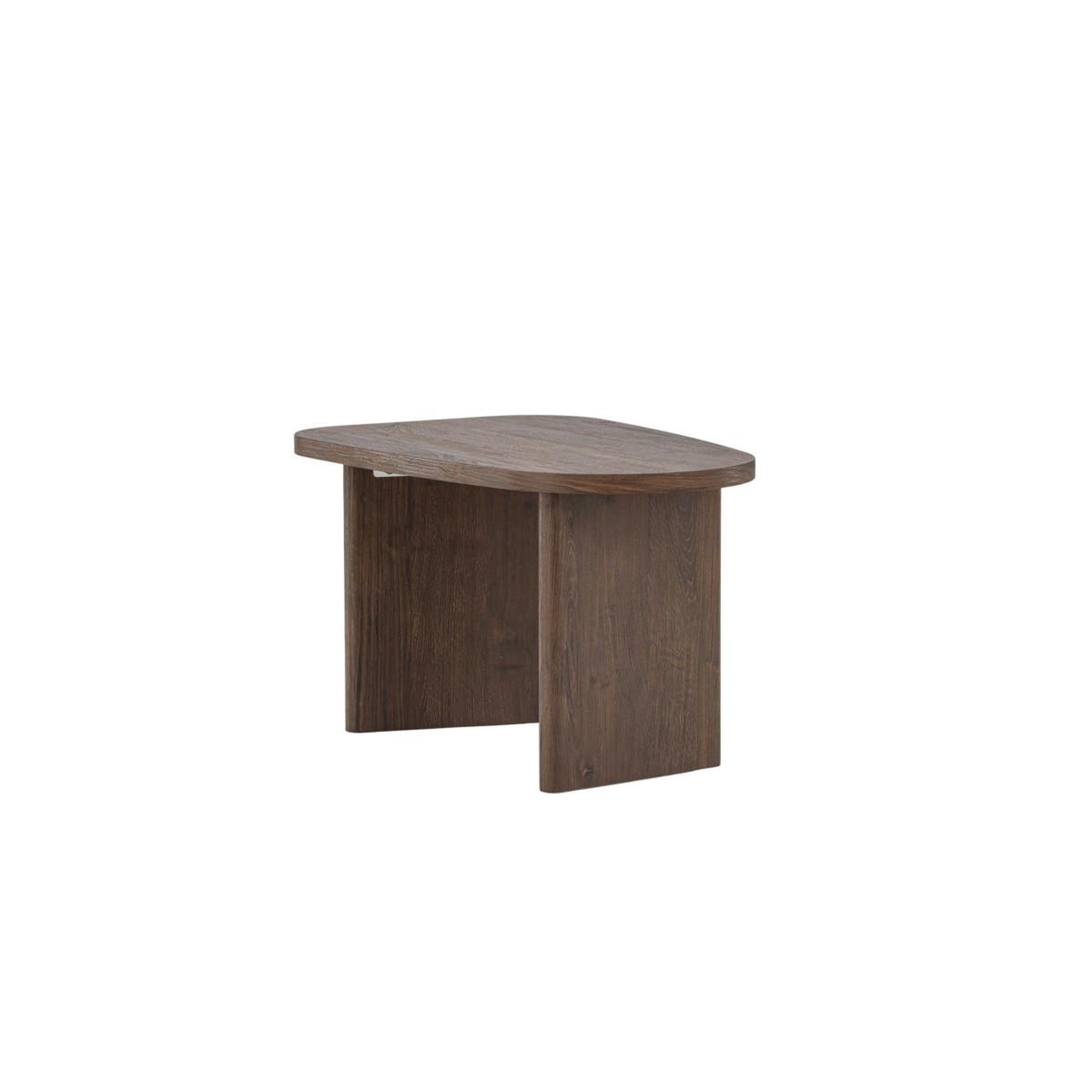 Voir la diapositive 4 : Paris Prix Table d'appoint design  gronvik  70cm marron