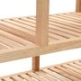 Voir la diapositive 4 : VIDAXL Etagere de salle de bain Bois de noyer massif 100x40x65 cm