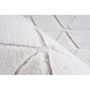 Voir la diapositive 3 : Paris Prix Tapis Shaggy Effet 3D  Vivica  Blanc & Rose