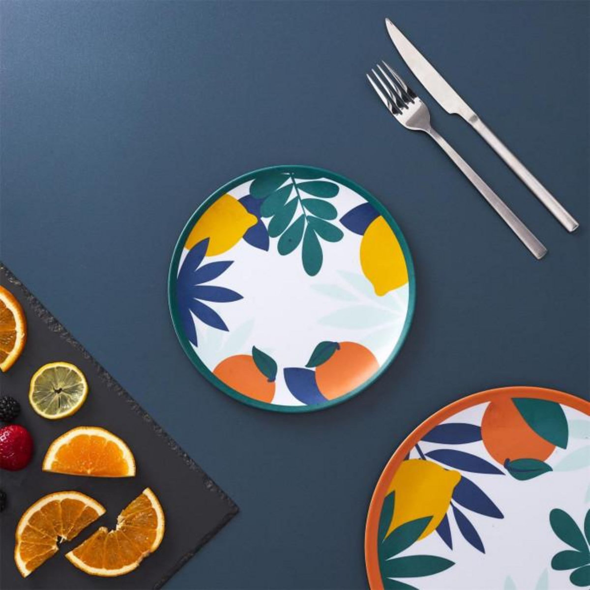 Paris Prix Lot de 6 Assiettes à Dessert  Rio  20cm Multicolore