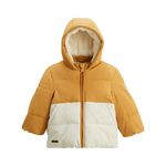 Petit Béguin Doudoune enfant imperméable doublée polaire avec capuche Charly. Coloris disponibles : Marron