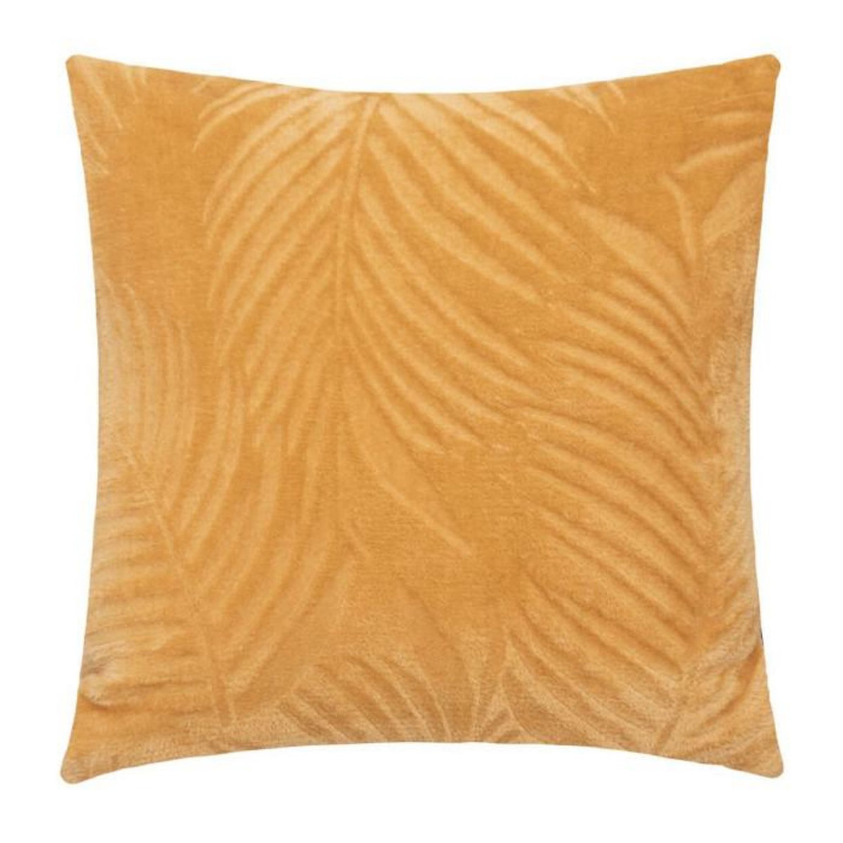 ATMOSPHERA Coussin Déco en Flannelle  Zoa  40x40 Ocre
