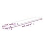 Voir la diapositive 6 : VIDAXL Panneaux muraux Aspect bois Marron PVC 2,06 m^2