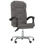 Voir la diapositive 2 : VIDAXL Fauteuil inclinable de bureau Gris Similicuir